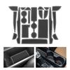 20 pièces/ensemble pour Toyota Camry 9ème 2025 2025 Tapis de fente de porte et de porte-gobelet antidérapant Coussinets de porte-gobelet antidérapants Accessoires intérieurs de voiture