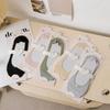 Mesh Breathable Cotton Splicing Non-Slip Shallow Mouth Invisible Socks Socks Are Thin