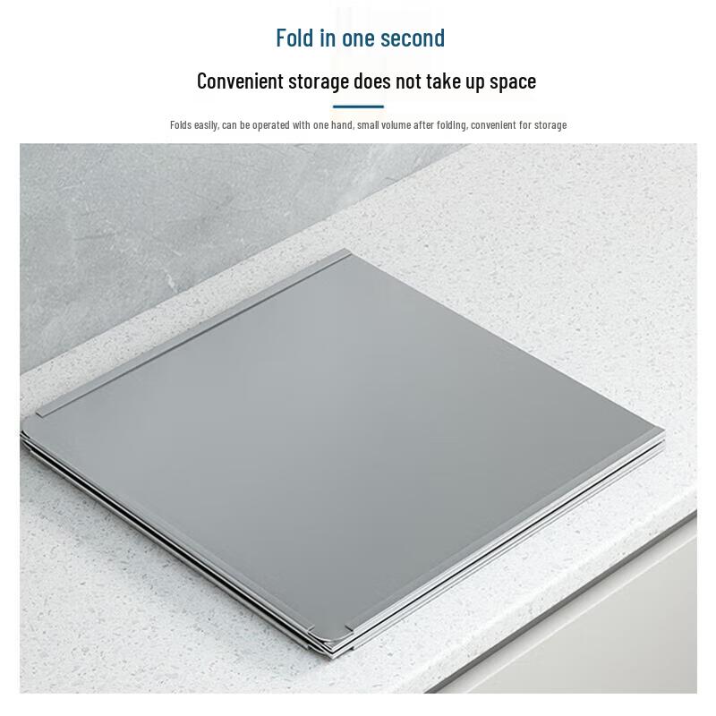 Stainless Steel Foldable Kitchen Oil Splatter Guard