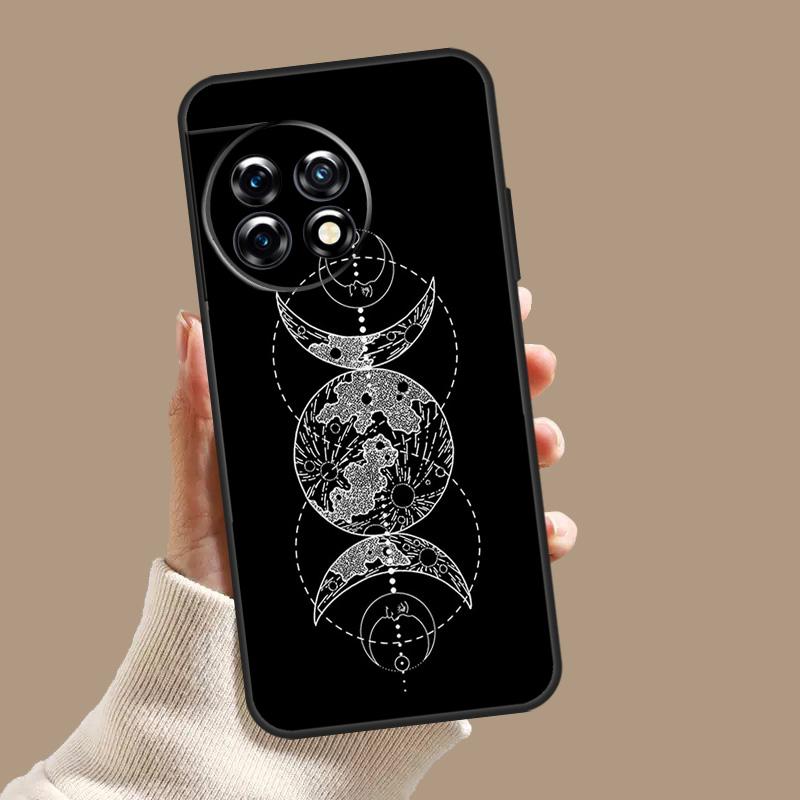 Occult Witchcraft Moon Gothic Witch Case For OnePlus Nord CE 3 Lite CE4 2 2T N10 N20 N30 OnePlus 12 11 9 10 Pro 8T 10T 12R Cover