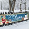 Frohe Weihnachten Banner Weihnachtsfeier Dekoration Kinder Mitgebsel 2026 Weihnachten Weihnachtsmann Banner Navidad Natal Neujahrsgeschenk 2026