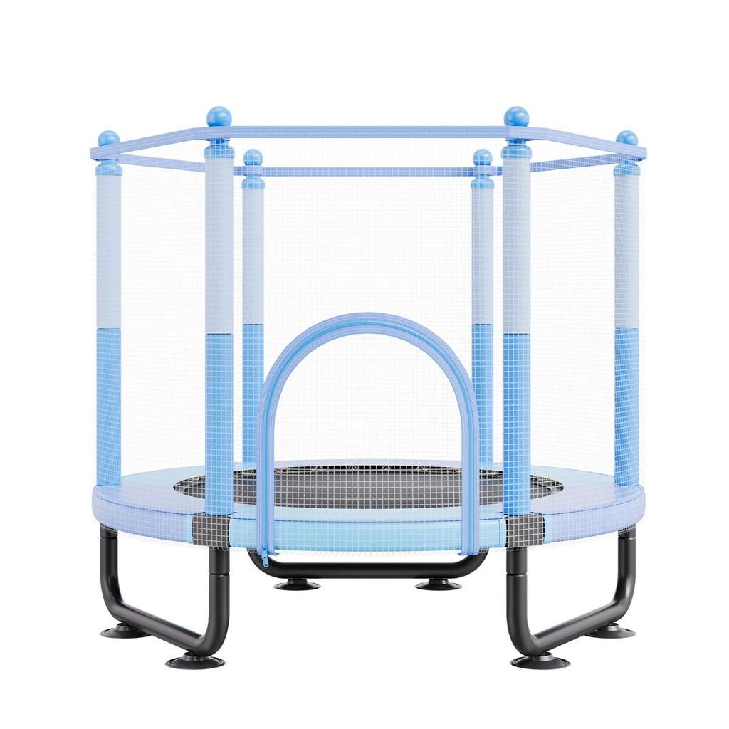60" Trampoline for Kids Mini Toddler Trampoline with Net Indoor Outdoor