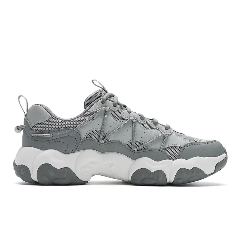 New FILA FLUID 6 Abrasion Resistant, Breathable, Lightweight Low top Running Shoes Men's Gray F12M532105FOA