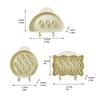 1/3 Pcs Mini Pie Maker Hand Pocket Pies Mold Lattice Pie Top Cutter Dough Pastry Press Empanada Maker For Christmas Baking