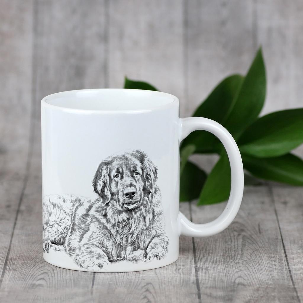 Leonberger - Cup with a Dog, Cheerful Cup for a Dog Lover, Personalized Gift from the Art-Dog Brand