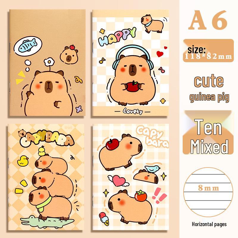 Ценная мультяшная записная книжка: Милый свежий канцелярский подарок для заметок