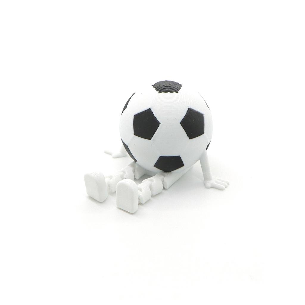 Sports-themed Seated Miniature Figures Of Various Spheres