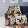 Fairy Tail Blankets Soft Warm Flannel Throw Blanket Bedding for Bed Living Room Picnic Travel Home Couch