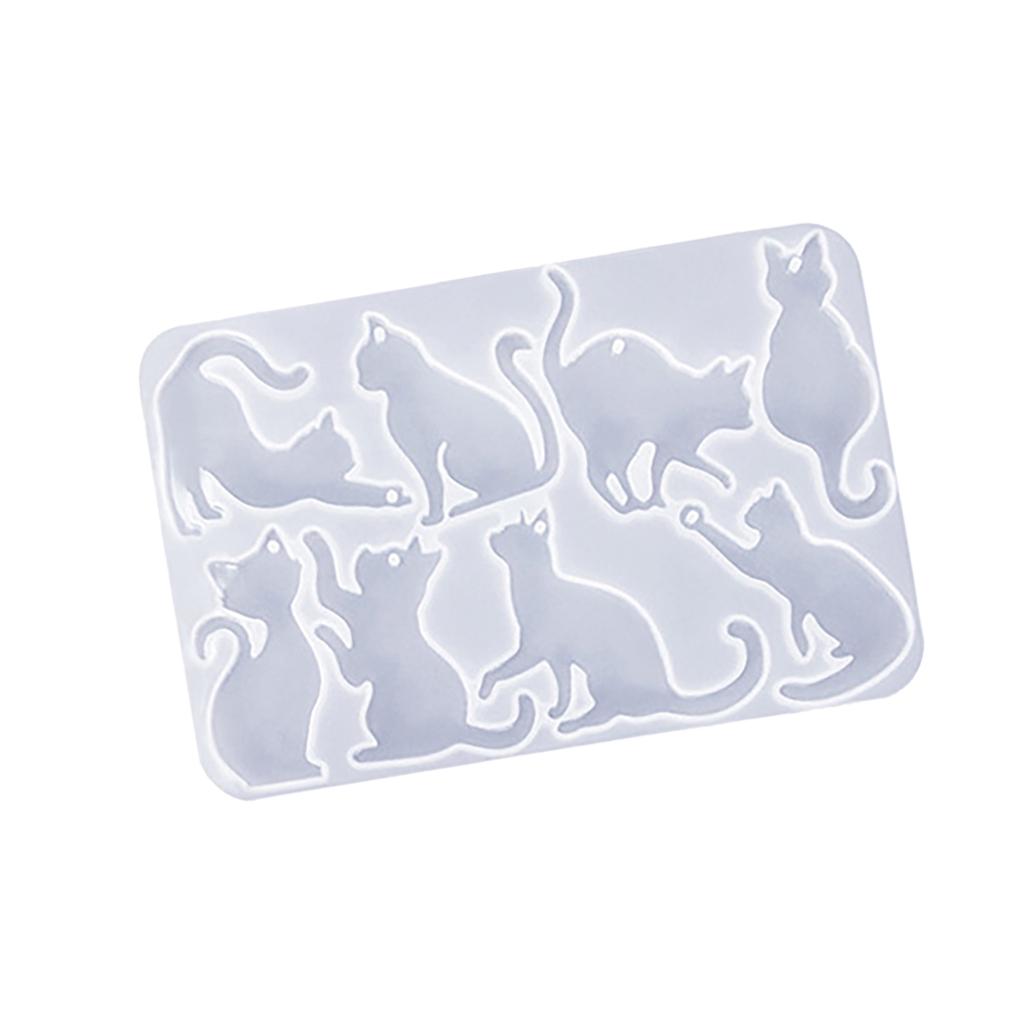 Resin Mould Jewelry Silicone Mould Animal Pendant Silicone Mold for Epoxy Resin Keychains Necklace Earring Charm Making