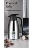 Large Capacity 316 Stainless Steel Insulated Teapot Thermos for Dormitory and Home Use
