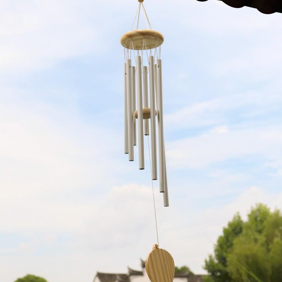 Nordic Music Balcony Wind Chime Pendant - Outdoor Chinese Ornament & Gift for Girls