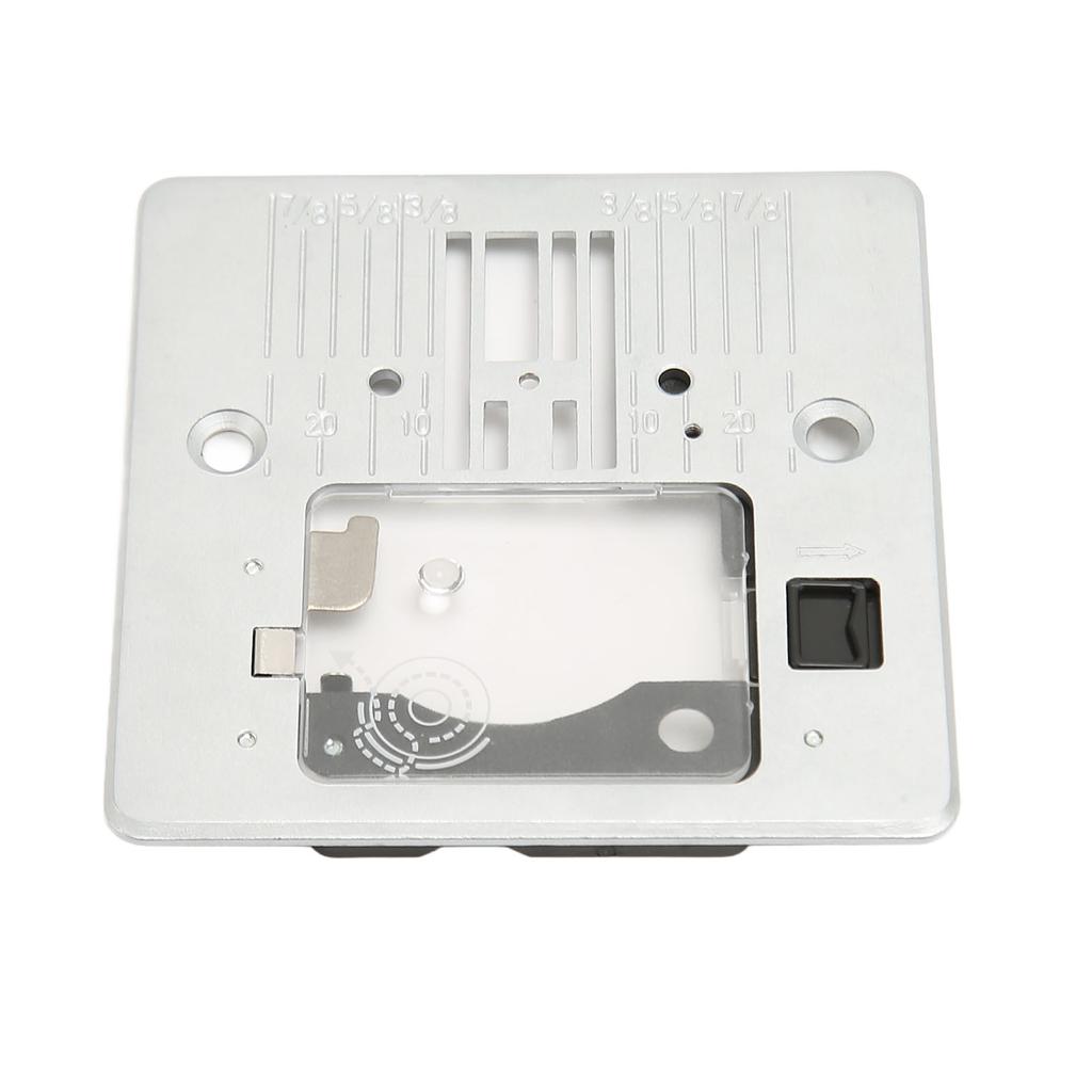 Sewing Needle Plate ABS Q235 Steel Precise Position Durable Needle Plate Replacement for Singer