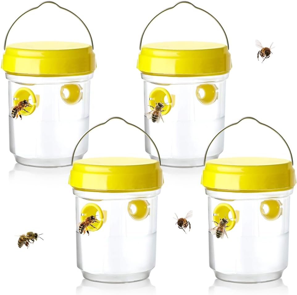Insect Wasp Trap Asian Hornet Trap Removable and Reusable Wasp Catcher Fruit Fly Trap Moth Trap Fly Trap Tools