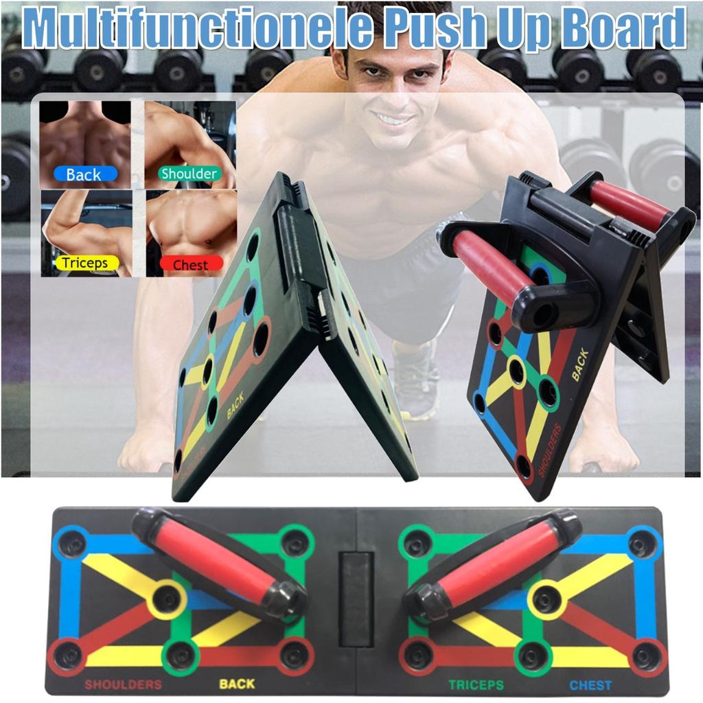 Push Up Board Folded ABS Multifunction Rack Abdominal Chest Muscle Training Home Gym Exercise Body Building Equipment Push Up Board Folded ABS Multifunction Rack Abdominal Chest Muscle Training Home Gym Exercise Body Building Equipment