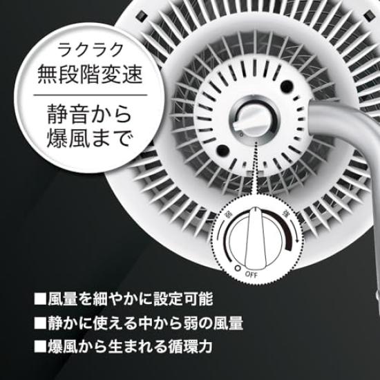 Vornado Circulator DC Motor 45 Tatami Quiet Powerful Energy Saving Stepless Speed Long Warranty Propeller Washable Made In the USA Open Air 723DC-JP