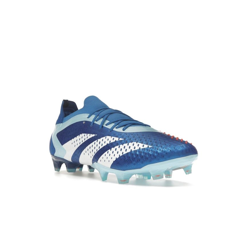 Adidas Predator Accuracy.1 Low FG Πακέτο Marinerush Unisex Αθλητικά Παπούτσια Μπλε Φωτεινό-Βασιλικό Λευκό-Σύννεφο GZ0031