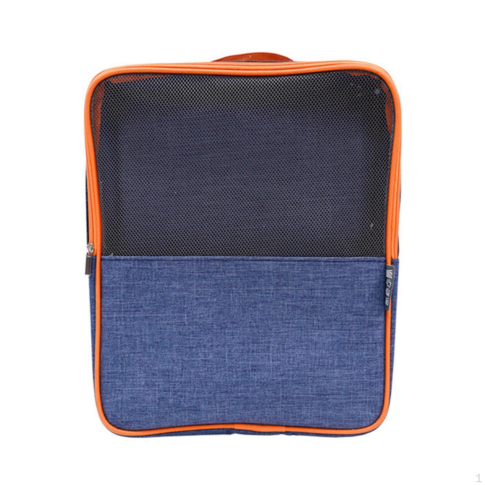 Дорожная обувь органайзер для багажа отдельный многофункциональный чехол Srage для сухой и влажной уборки blue 1196₽