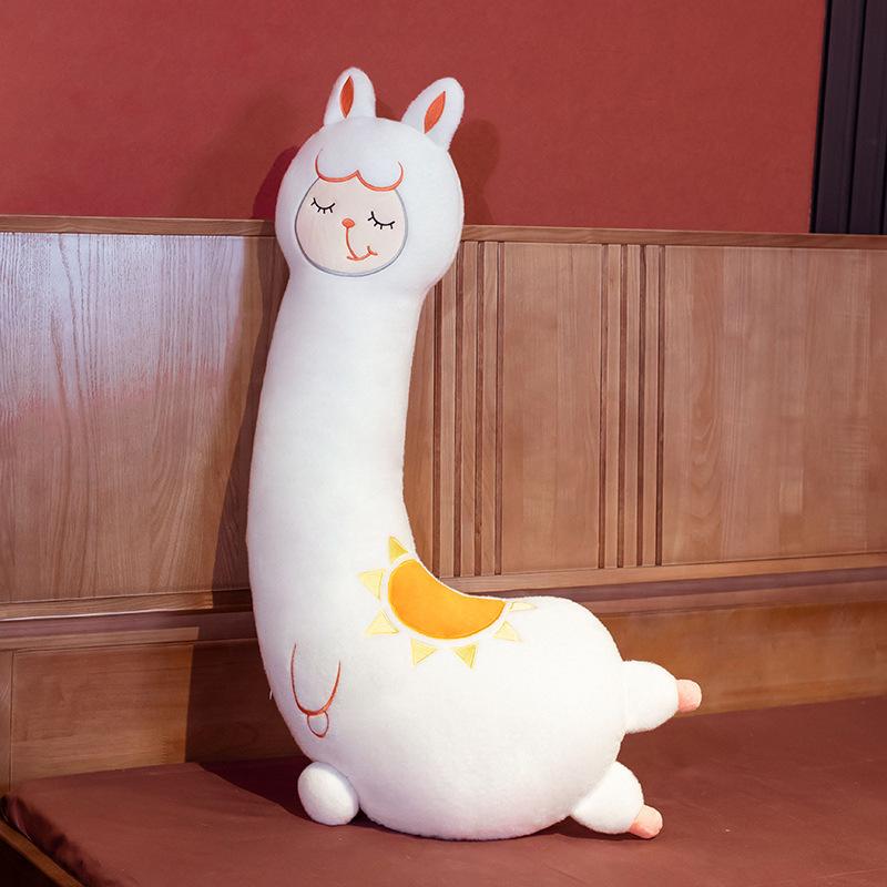 Cute alpaca doll plush toy *** doll girls bed sleeping leg pillow children doll