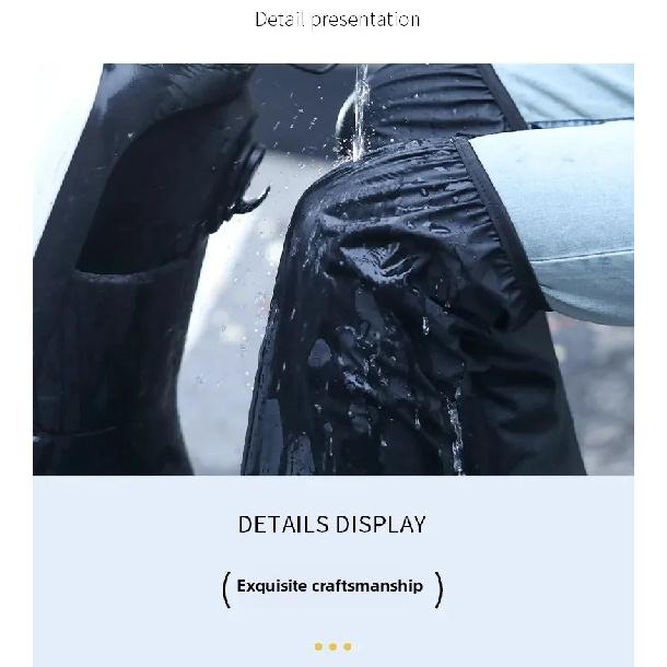 Thickened High Tube Waterproof Riding Shoe Covers Rain Boots over Knee Length Wear Resistant Bicycle Outerwear Shoe Covers
