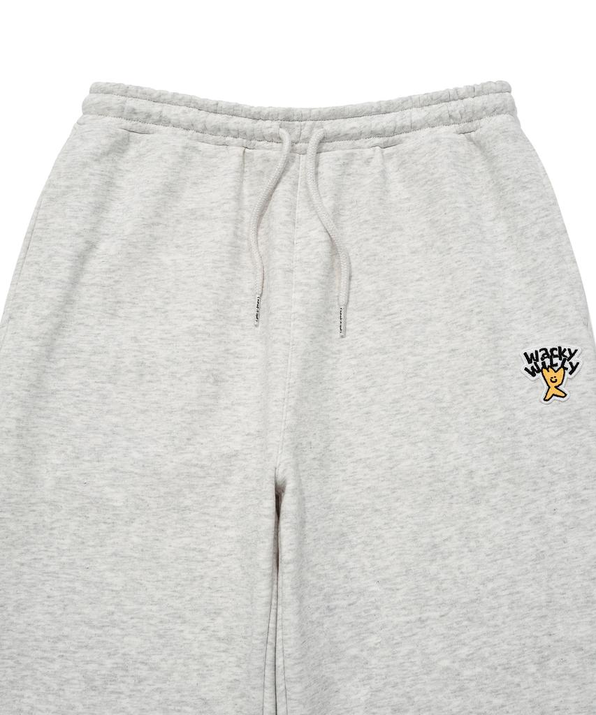 WACKY WILLY Basic Sweat Jogger Pants Light Gray