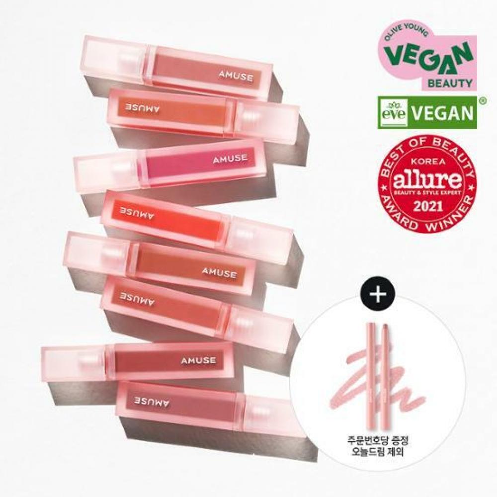 

Amuse Due Velvet + Lip Smudge 08 Очень бархатный