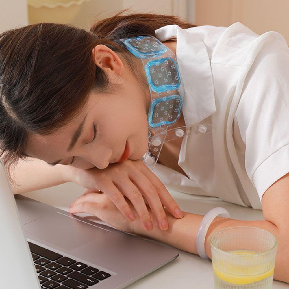 Summer Gadget Neck Cooler Collars 18/28 ℃ Neck Cooling Tube Ice Cushion Pillow Cooling Supplies