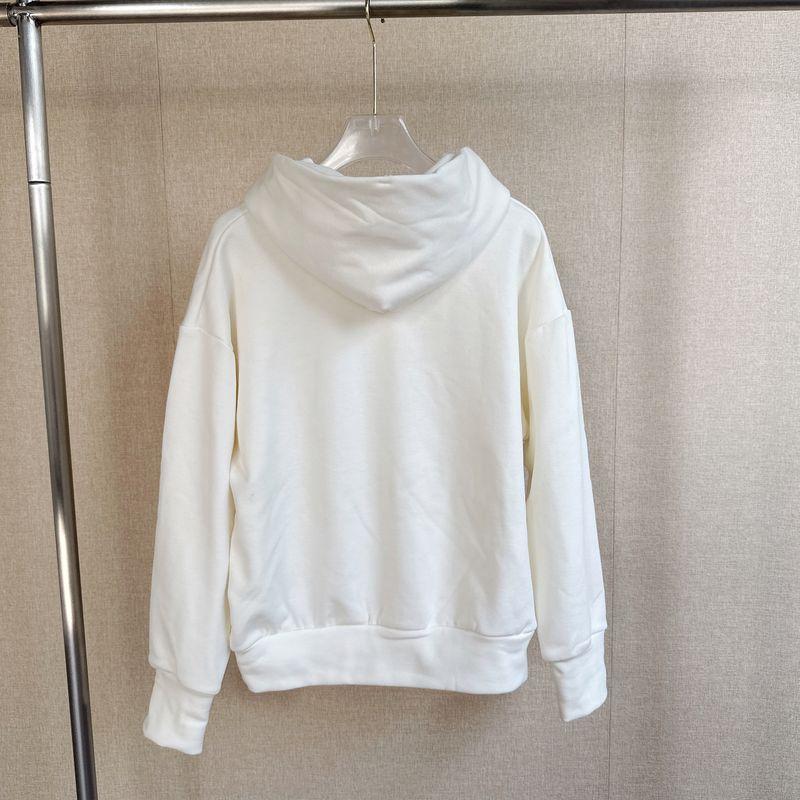 Orders Exported To Japan Spring New Women Hood Fleece-lined Hoodie Versatile Comfortable Top Loose Casual