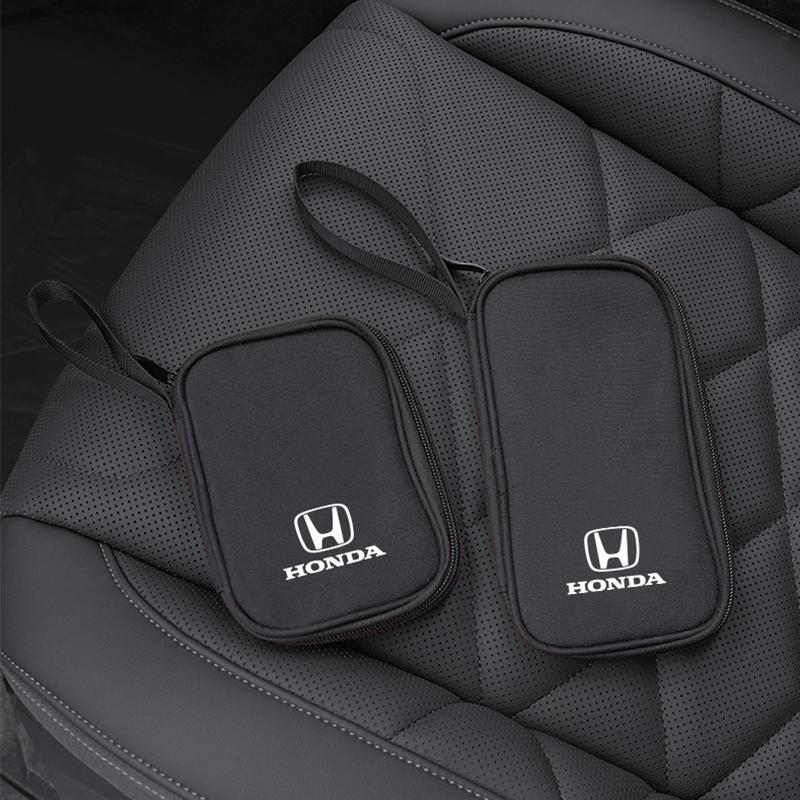 Car Key Pack Auto Driver's License Phone Storage Bag For Honda civic accord fit jazz pilot CRV odyssey passport city shuttle HRV