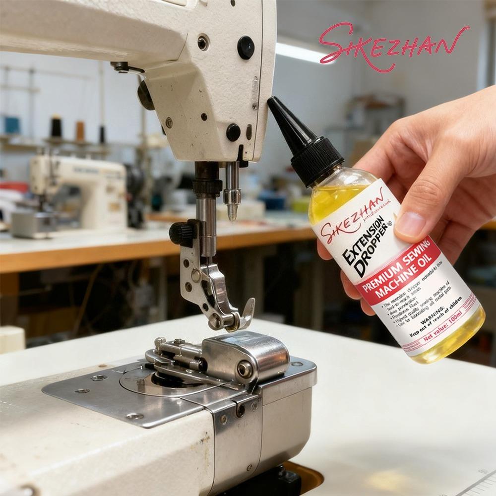 Olio Lubrificante Multifunzione Speciale per Macchine da Cucire 100ml Cerniere Porte Serrature Casa Macchine da Ricamo Applicazioni Olio