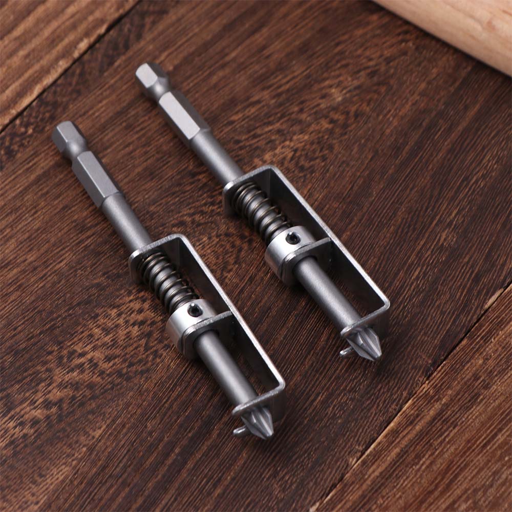 Spring Positioning Screw Bit Holder Wear Resist Bit Retaining Adapter  Mechanics