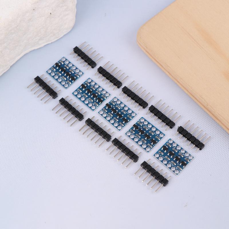 5/10/15Pcs Level Conversion Module 4 Channel Iic I2C Logic Level Converter Bi-Directional Module 5V To 3.3V