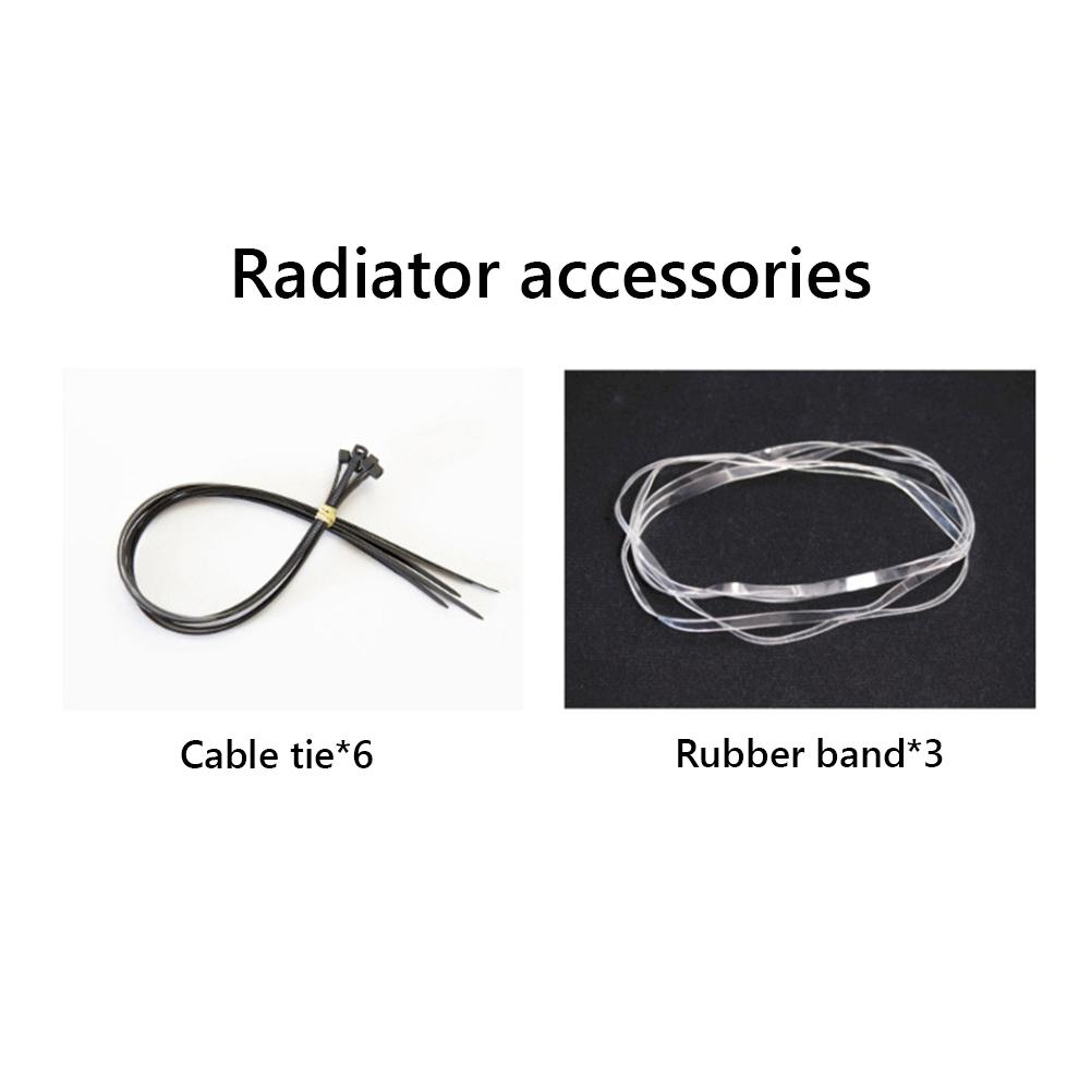 GPU Backplane Radiator Graphics Card Backplate Memory Cooler PWM Video Memory VRAM Radiator Panel for RTX 3090 3080 3070 Series