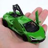 (Bagged) 1:43 Die-cast Metal Car, Imitation SVJ Pull-back Racing Car, Boy's Toy, Three Doors Openable, Small Scale Pocket Car