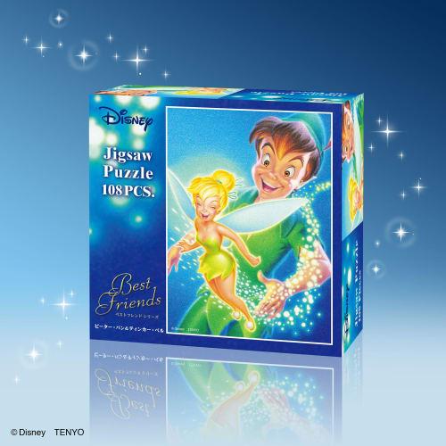 Tenyo 108 Piece Jigsaw Puzzle Disney Peter Pan & Tinker Bell (18.2x25.7cm)