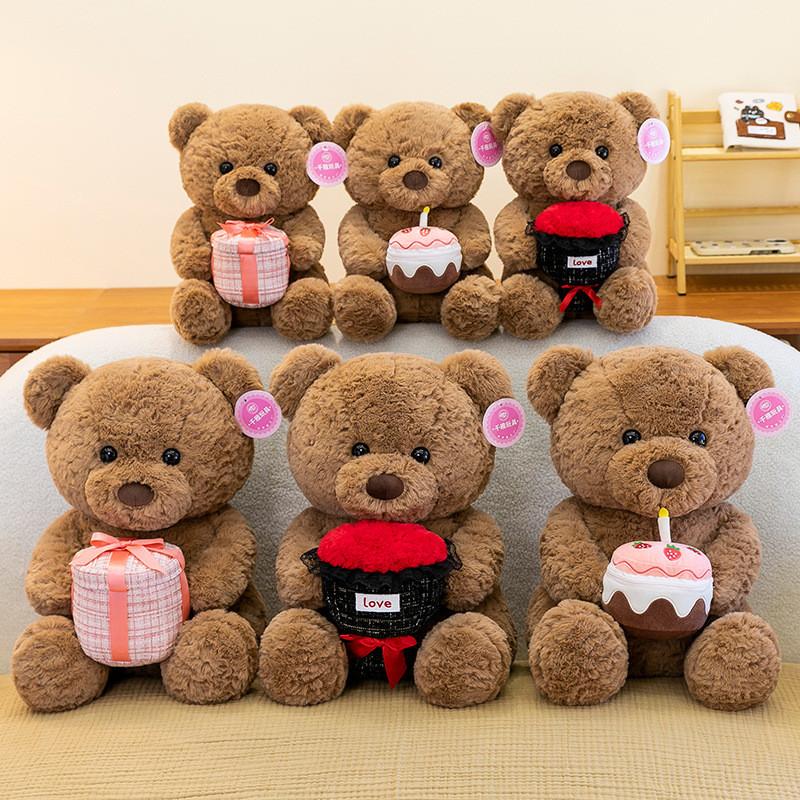 Bear Doll Gift Birthday Teddy Bear Cute Pillow Doll For Girlfriend Day Valentine