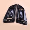 1 Set Car Exterior Door Bowl Handle Trim Cover Fit For Nissan 370Z 2009- Carbon Fiber Style ABS