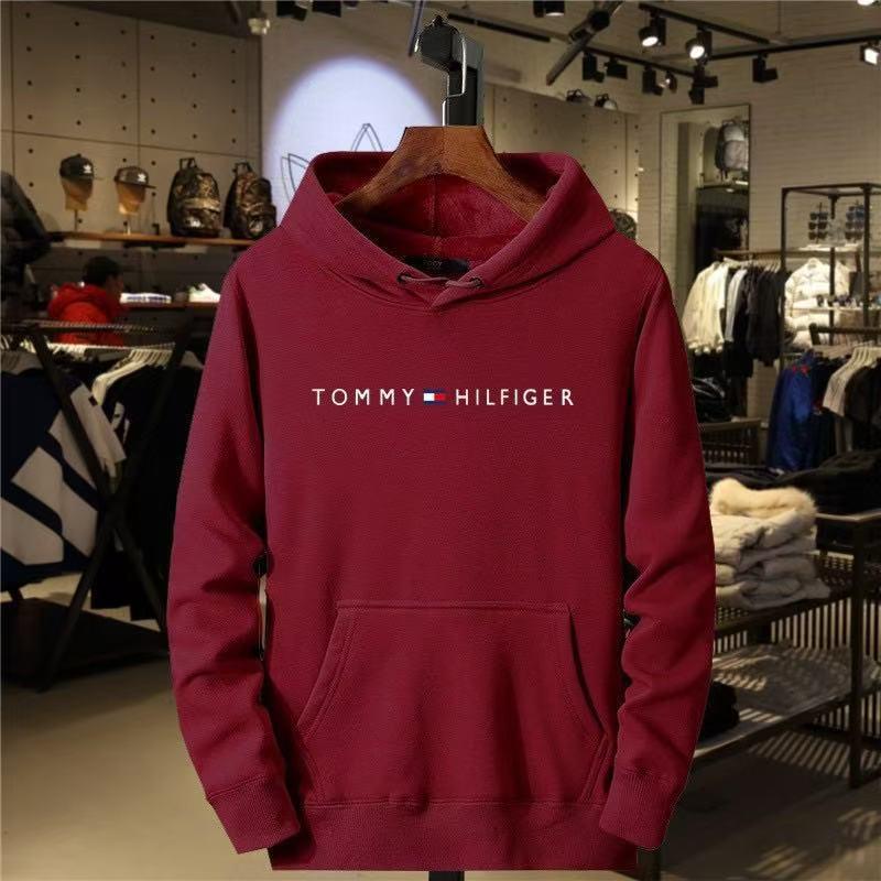 2025 Men's Trendy Printed Fleece Hoodie - Cross-border Specialty
