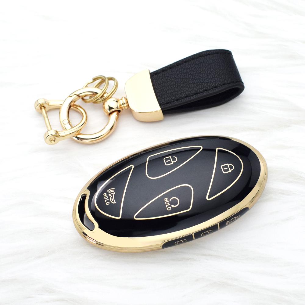 7 Buttons TPU Car Key Case for Hyundai Grandeur GN7 KONA Ev 2023 Lonic 6 Smart Remote Key Shell Fob Auto Cover Accessories