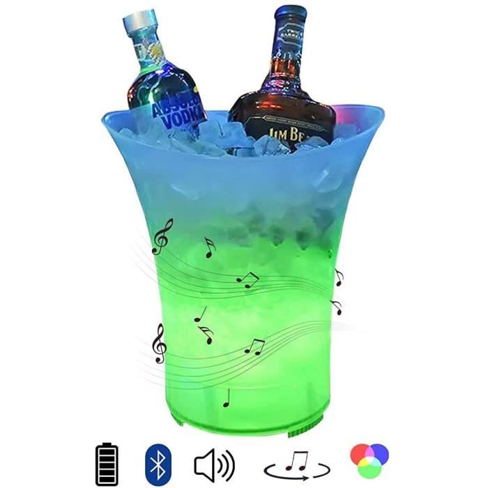 Ice Bucket - LED - 5L - Speaker - Bluetooth - Changing Colors