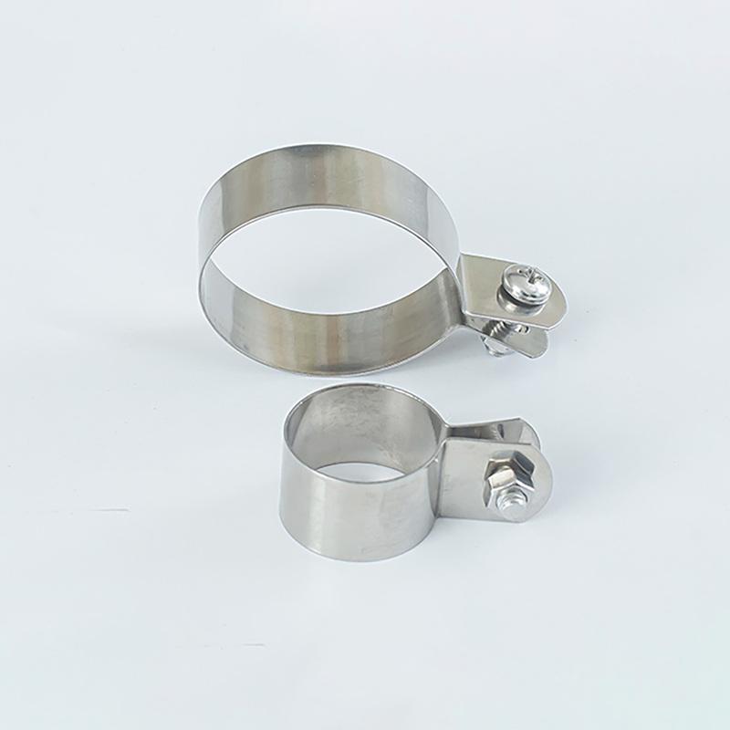 304 Stainless Steel Pipe Clamp / Horse Riding Clamp Bracket Pipe Buckle Hose Clamp Water Pipe Clamp