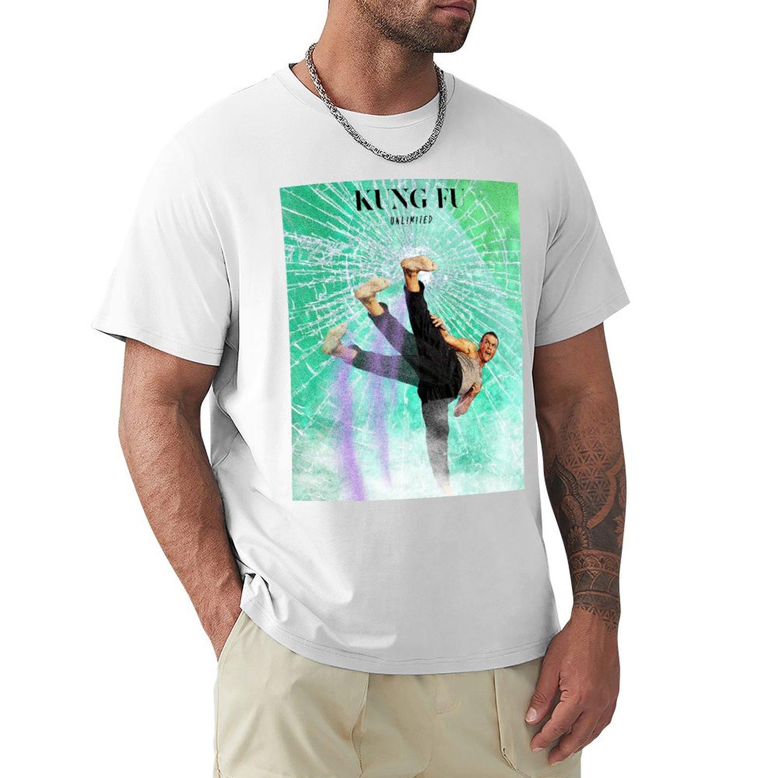 Kung Fu Unlimited Van Damme Tshirt Lightweight Hiking Tshirt S