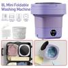 Faltbare Mini-Waschmaschine Große Kapazität Wäsche-Schleudertrockner Eimer Tragbare Waschmaschine Socken