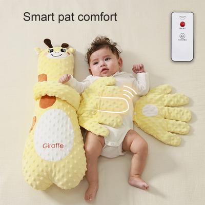 Patter pentru bebeluși pentru somn Umplere moale Sensul securității materne Pernă de mână pentru bebeluș Mod somn liniștitor Însoțitor de creștere palmă perne pentru copii mici
