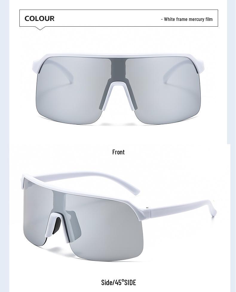New Colorful Outdoor Cycling Sunglasses for Women & Men - European & American Style Sports Glasses