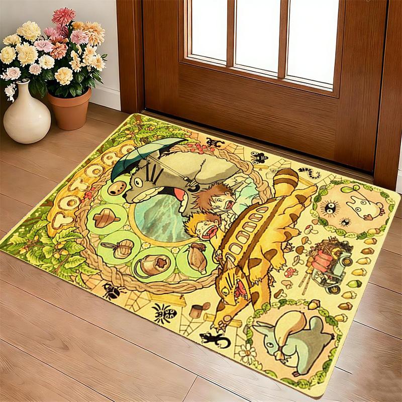Neighbor Totoro Living Room Nonslip Area Rug Soft Carpet For Bedroom Game Playroom Sofa Office Home Decor Doormat Christmas Gift C9301770