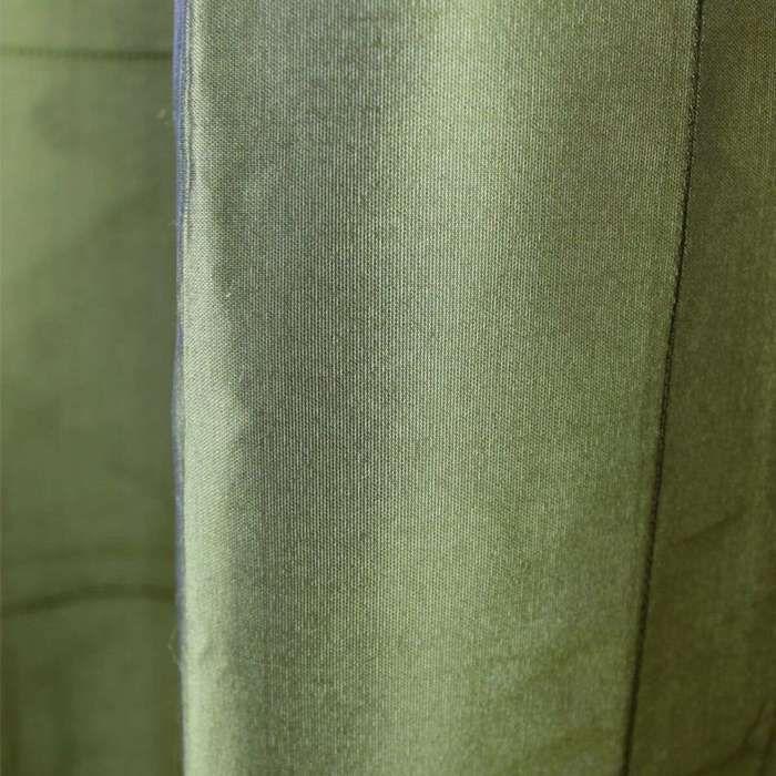 Bronze Green Taffeta Curtain 150x250