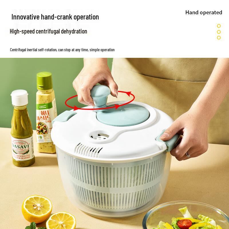 Zhaoran 5L Salad Spinner
