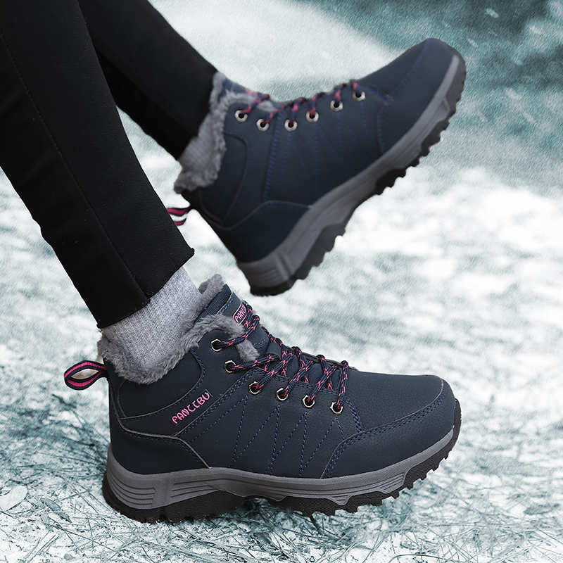Chunky Cold-proof Boots High Ladies Sneakers Woman Luxury Brands Shoes High Women Sneakers Sports Trending Products Topanky