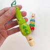3PCS Cartoon Wooden Animal Whistles Kids Musical Toys Montessori Educational Birthday Gifts Party Favors Noise Makers