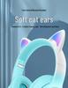 AKZ-62 Luminous Cat Ear Bluetooth Gaming Headset with Heavy Bass